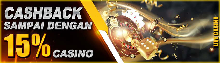 CASHBACK S/D 15% (CASINO)