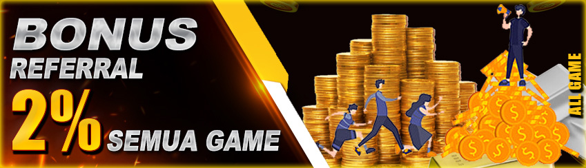 BONUS REFERRAL 2% (SEUMUR HIDUP)